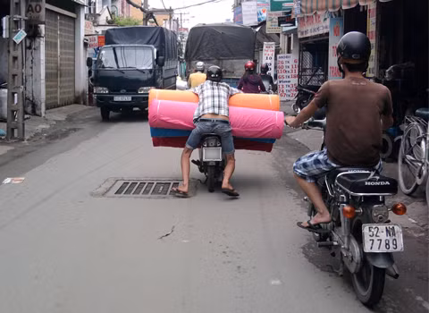 Chụp tại đường Hồng Lạc, Q.Tân Bình, TP.HCM. Ảnh: Phạm Duy.