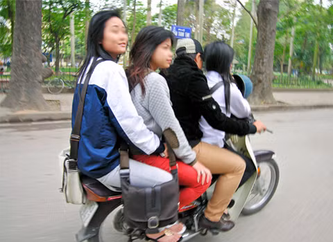 Chụp tại quận Hai Bà Trưng - Hà Nội. Ảnh: Hoàng Xuân Khánh.