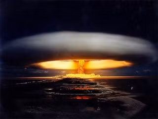 Đám mây hình nấm của Tsar Bomba Đám mây hình nấm của Tsar Bomba