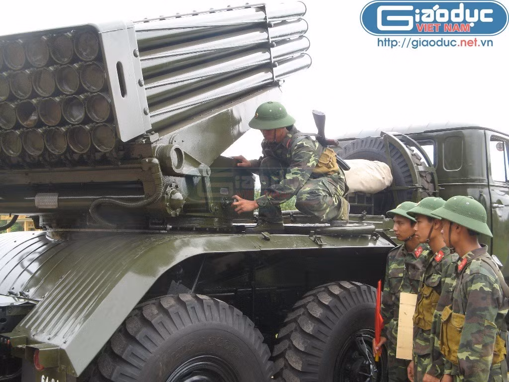 Một buổi học của chiến sĩ mới