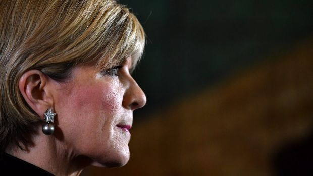 Ngoại trưởng Australia Julie Bishop, ảnh: Canberra Times.