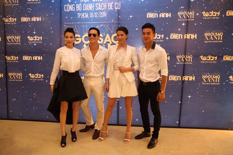 Dàn sao phim Hương Ga góp mặt tại sự kiện.