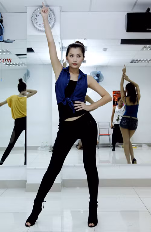 Người mẫu Lan Hương.