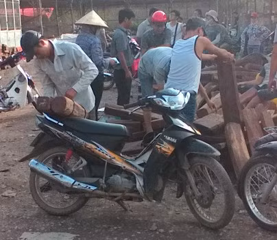 Doanh nghiệp ngang nhiên thành lập chợ gỗ trái phép trên đất dự án Khu công nghiệp làng nghề Đồng Quang (Từ Sơn - Bắc Ninh). Doanh nghiệp ngang nhiên thành lập chợ gỗ trái phép trên đất dự án Khu công nghiệp làng nghề Đồng Quang (Từ Sơn - Bắc Ninh).