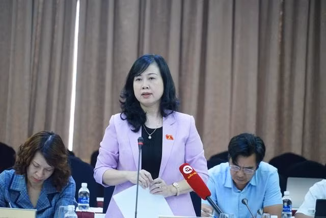 Quyền Bộ trưởng Bộ Y tế Đào Hồng Lan. Ảnh: Cổng thông tin điện tử Bộ Y tế Quyền Bộ trưởng Bộ Y tế Đào Hồng Lan. Ảnh: Cổng thông tin điện tử Bộ Y tế