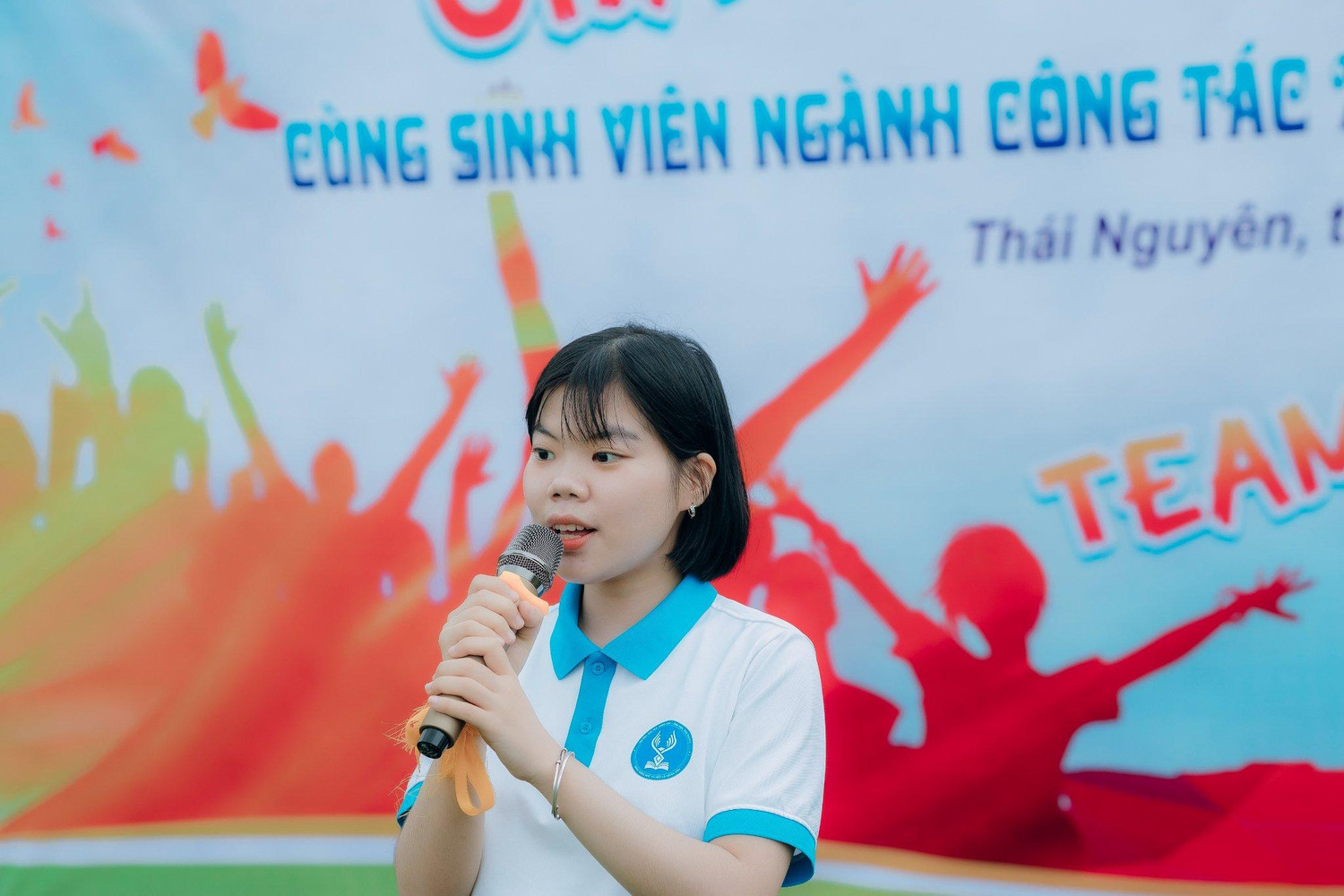 Phương hiện tại là sinh viên lớp Công tác xã hội K18, Trường Đại học Khoa học - Đại học Thái Nguyên. Ảnh: NVCC