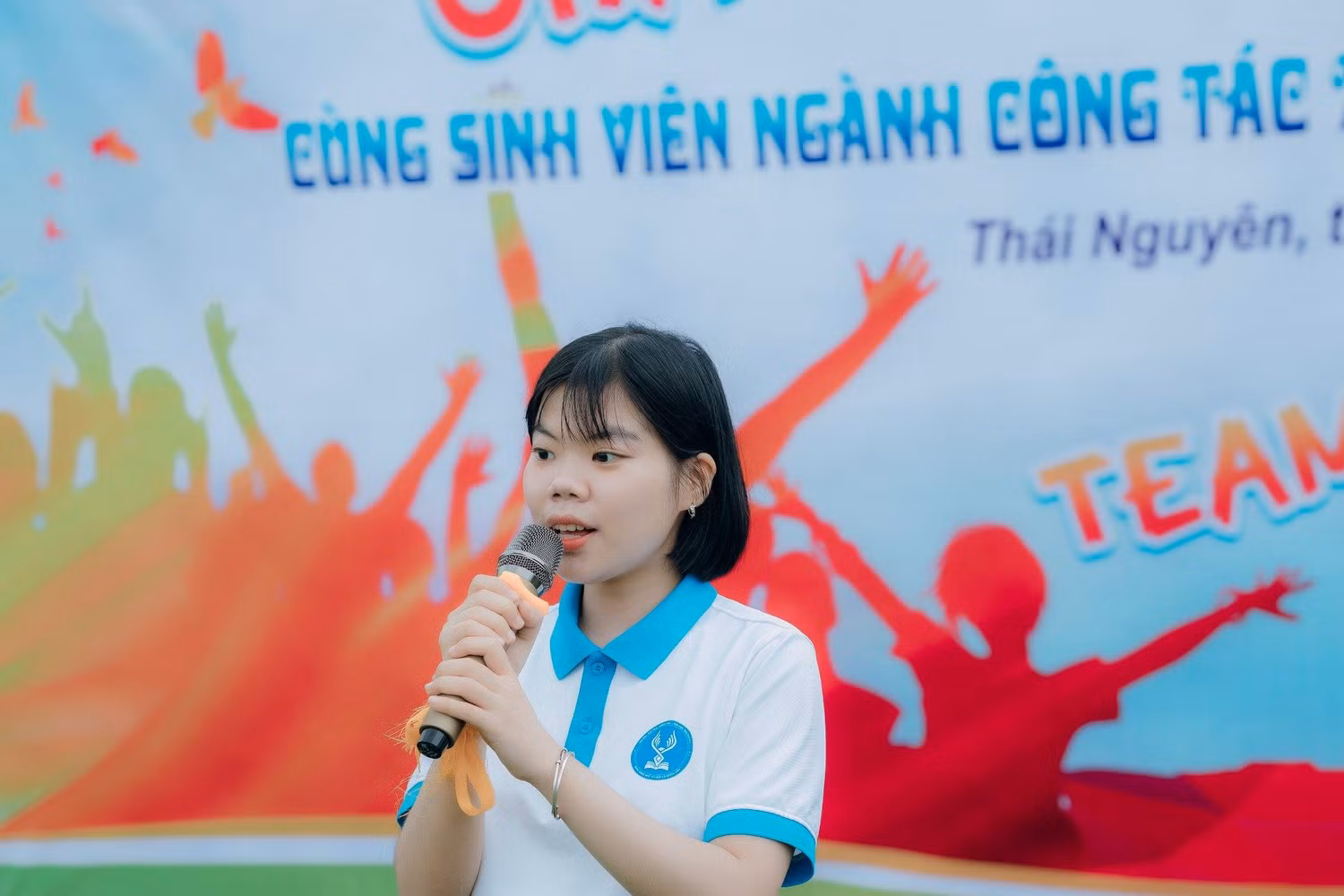 Phương hiện tại là sinh viên lớp Công tác xã hội K18, Trường Đại học Khoa học - Đại học Thái Nguyên. Ảnh: NVCC Phương hiện tại là sinh viên lớp Công tác xã hội K18, Trường Đại học Khoa học - Đại học Thái Nguyên. Ảnh: NVCC