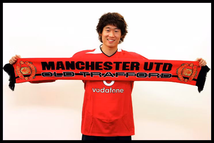Park Ji Sung ngày mới đến Old Trafford
