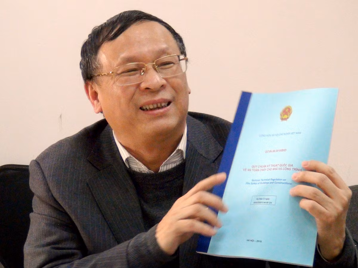 Ông Nguyễn Đại Minh - Viện trưởng Viện khoa học công nghệ xây dựng: "Đặc thù chung của giáo dục đào tạo thì các nước họ rất ưu tiên đất rộng cho trường học, vì đào tạo con người là căn bản cốt lõi của phát triển đất nước". Ảnh: Tùng Dương.