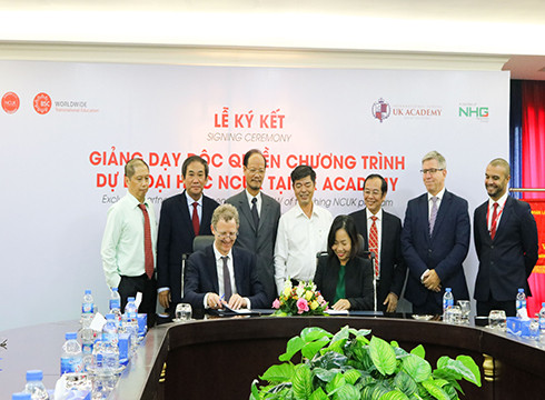 Tập đoàn Nguyễn Hoàng ký kết hợp tác với BSCW vào ngày 14/3/2019 (ảnh: NHG) Tập đoàn Nguyễn Hoàng ký kết hợp tác với BSCW vào ngày 14/3/2019 (ảnh: NHG)