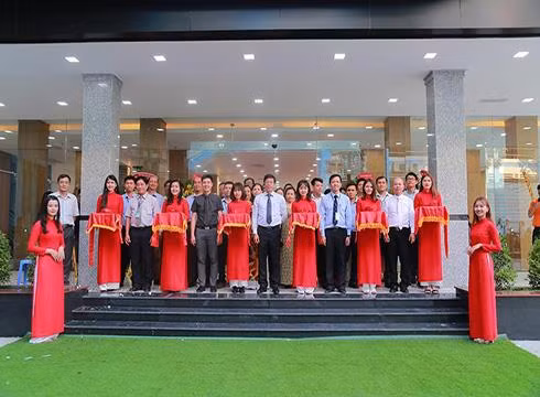 Khánh thành thư viện hiện đại của Trường Đại học Công nghiệp thực phẩm Thành phố Hồ Chí Minh (ảnh: P.L)