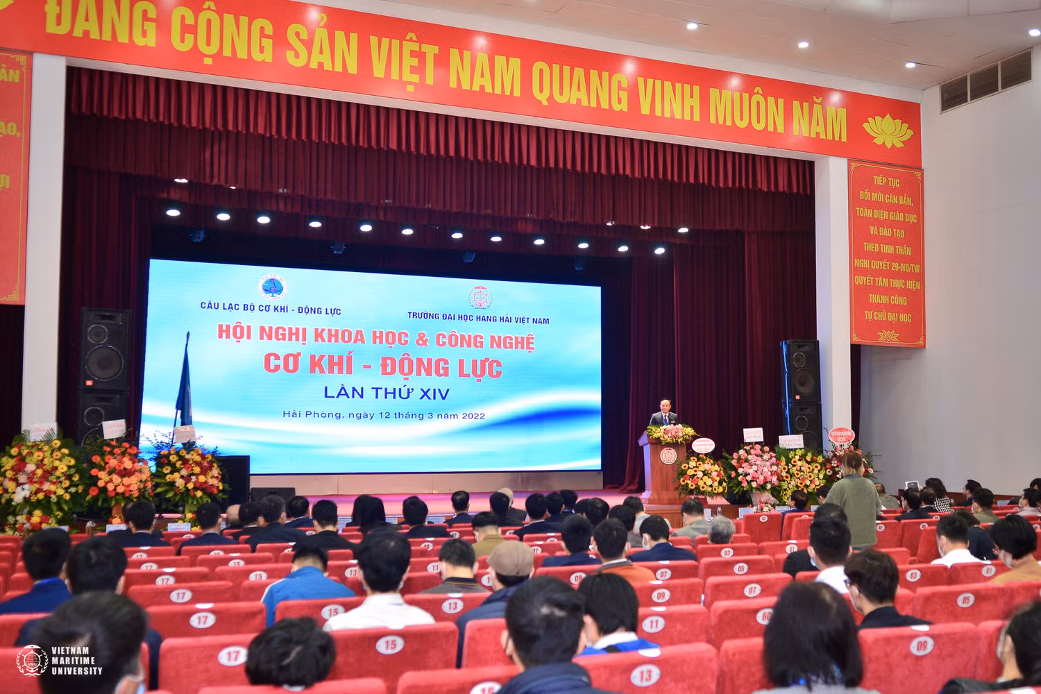 Trường Đại học Hàng hải Việt Nam được giao nhiệm vụ đồng chủ trì tổ chức Hội nghị Khoa học và Công nghệ Cơ khí - Động lực lần thứ XIV (Ảnh: NTCC)