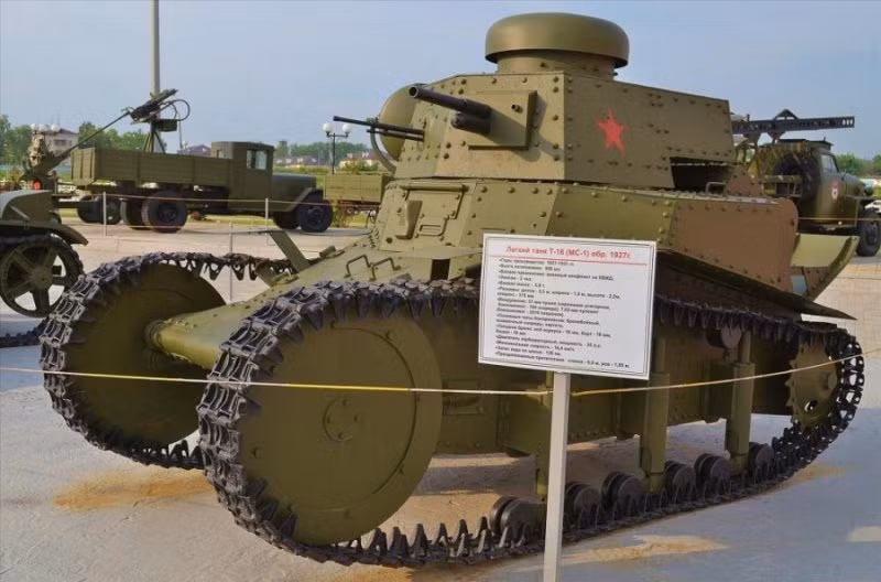Xe tăng T-1V (năm 1927).
