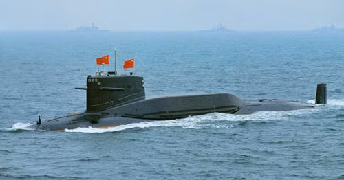 Tàu ngầm hạt nhân Type 092 lớp Hạ, trang bị tên lửa chiến lược. Tàu ngầm hạt nhân Type 092 lớp Hạ, trang bị tên lửa chiến lược.