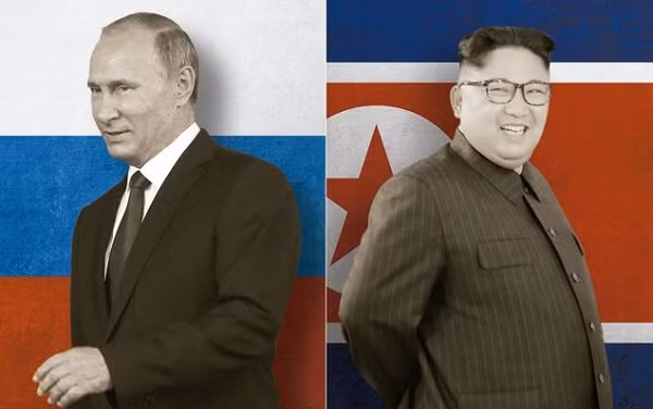 Thượng đỉnh giữa ông Vladimir Putin và ông Kim Jong-un có thể sớm diễn ra? (Nguồn: Asia Nikkei). Thượng đỉnh giữa ông Vladimir Putin và ông Kim Jong-un có thể sớm diễn ra? (Nguồn: Asia Nikkei).