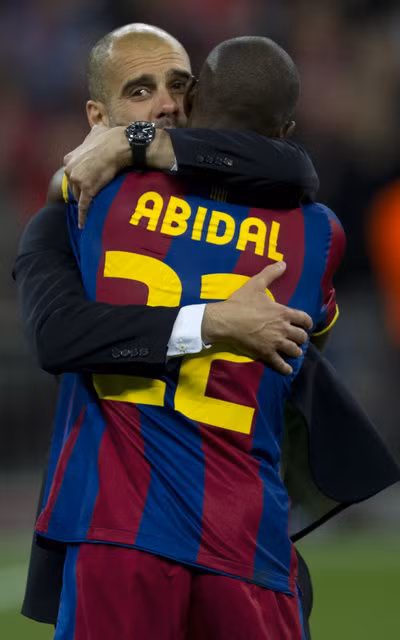 Guardiola luôn được các cầu thủ kính trọng.