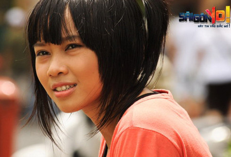 Diễn viên trẻ Quỳnh Hoa của phim "Saigon Yo!". Diễn viên trẻ Quỳnh Hoa của phim "Saigon Yo!".