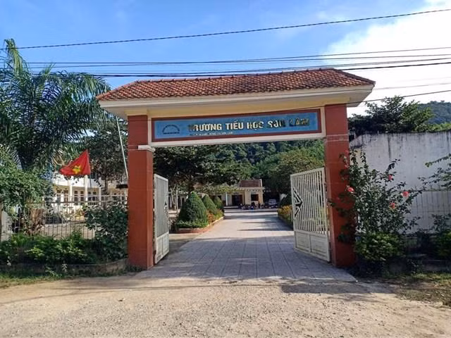 Trường Tiểu học Sơn Lâm - Ảnh: CTV Trường Tiểu học Sơn Lâm - Ảnh: CTV