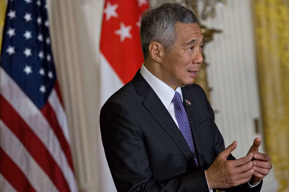 Thủ tướng Singapore Lý Hiển Long, ảnh: Andrew Harrer / Bloomberg.