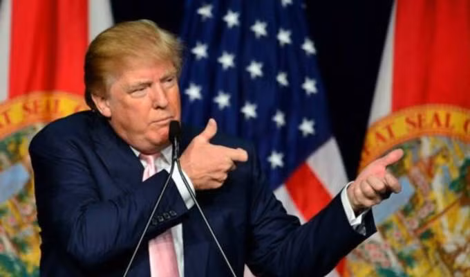 Tổng thống Mỹ Donald Trump, ảnh: Baidu.