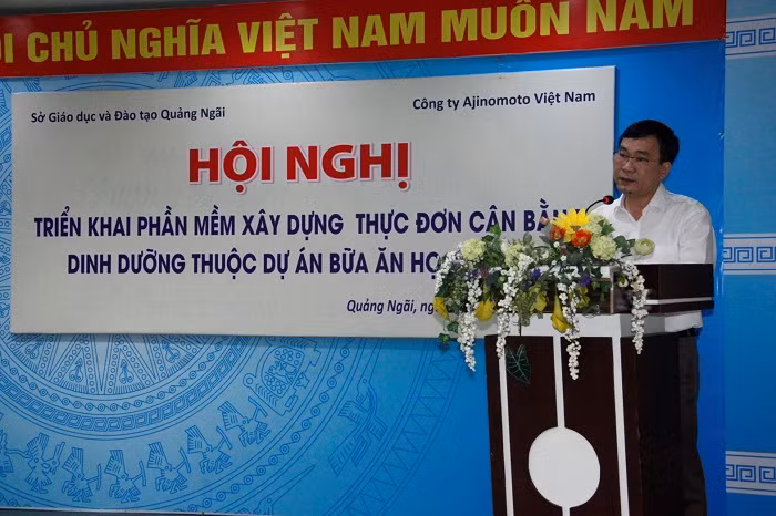 Tiến sĩ Ngũ Duy Anh, Vụ trưởng vụ Giáo dục thể chất - Bộ Giáo dục đào tạo tham dự và trực tiếp chỉ đạo Hội nghị.