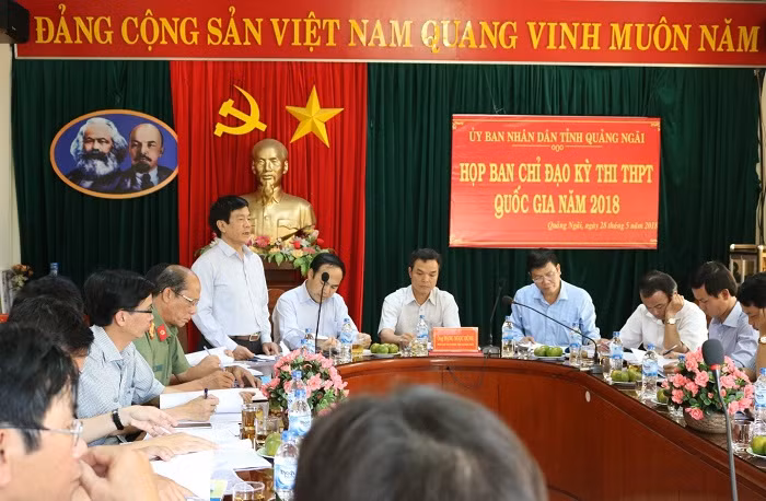 Họp ban chỉ đạo thi quốc gia năm 2018 (Ảnh: tác giả cung cấp). Họp ban chỉ đạo thi quốc gia năm 2018 (Ảnh: tác giả cung cấp).