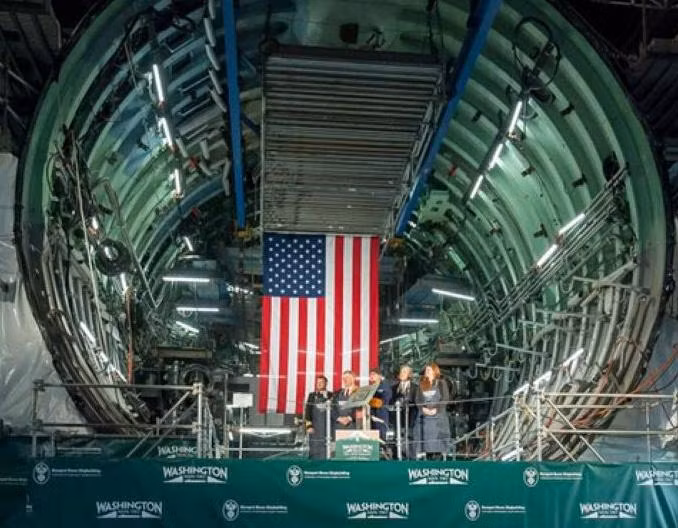 Mỹ khởi công chế tạo tàu ngầm USS Washington SSN 787 Mỹ khởi công chế tạo tàu ngầm USS Washington SSN 787