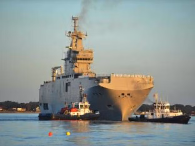 Tàu sân bay trực thăng lớp Mistral Pháp chế tạo cho Nga