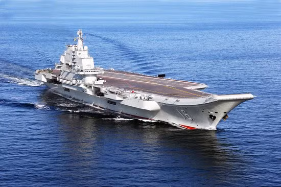 Tàu sân bay Liêu Ninh hiện có của Hải quân Trung Quốc
