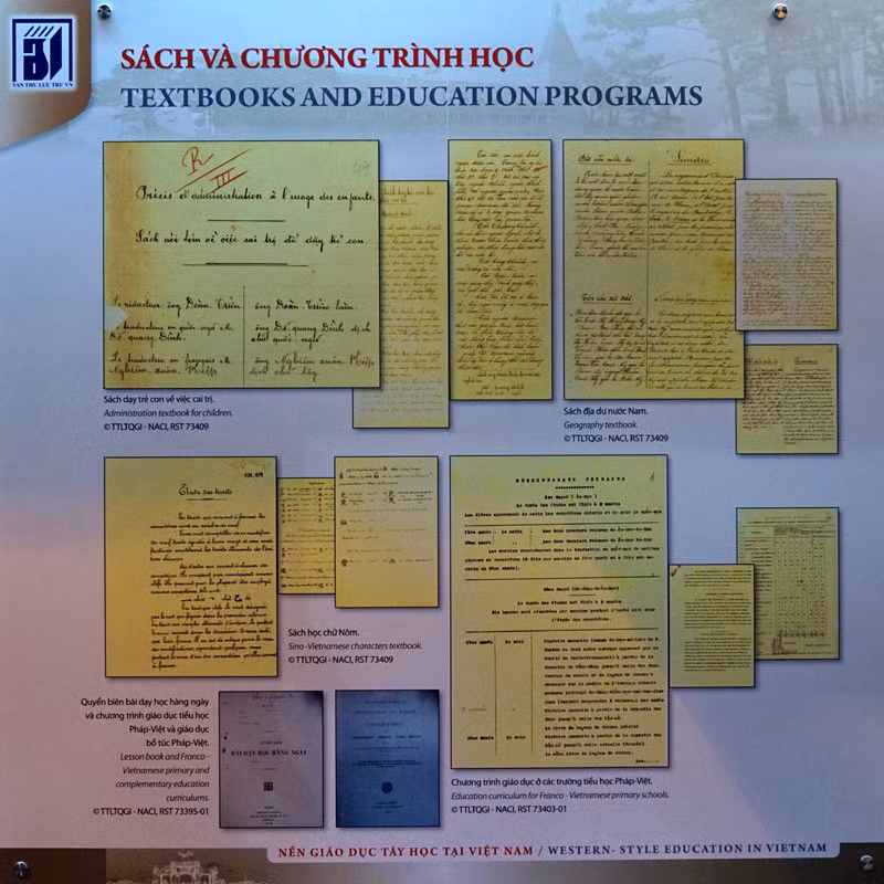 Sách cải cách theo chương trình của Pháp. (Ảnh: Vietnamnet.vn) Sách cải cách theo chương trình của Pháp. (Ảnh: Vietnamnet.vn)