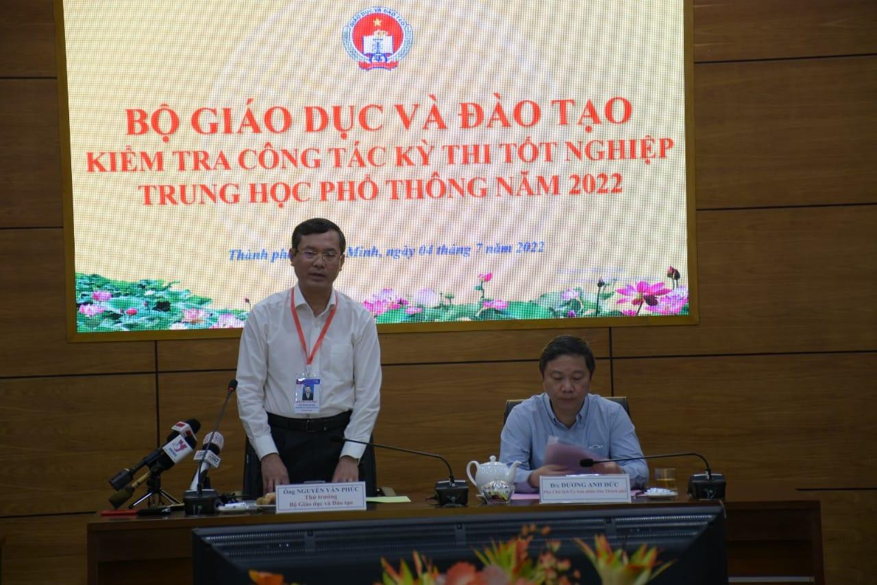 Thứ trưởng Nguyễn Văn Phúc phát biểu kết luận buổi làm việc (ảnh: P.L) Thứ trưởng Nguyễn Văn Phúc phát biểu kết luận buổi làm việc (ảnh: P.L)