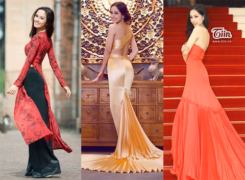 Ngay cả khi muốn khoe sự gợi cảm, Thúy cũng rất khéo léo.