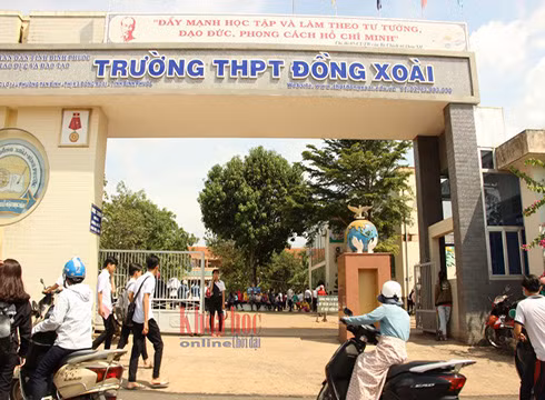 Thí sinh Bình Phước tham dự kỳ thi tuyển sinh vào lớp 10 (ảnh: Khoa học Thời Đại online)