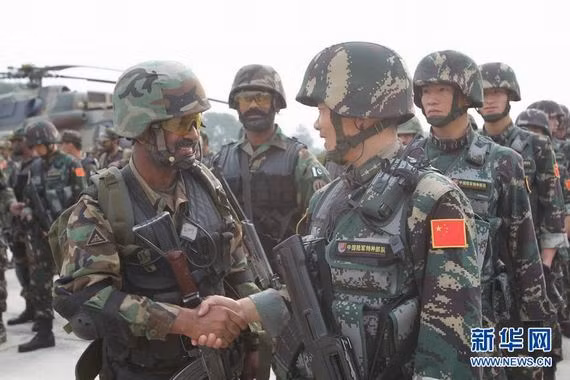 Trung Quốc-Pakistan nhiều lần tổ chức tập trận chung.