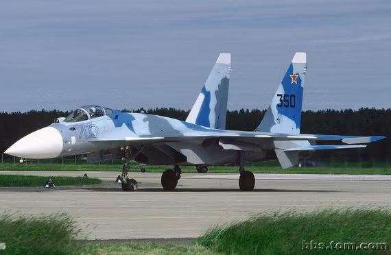 Máy bay chiến đấu Su-35 của Nga.