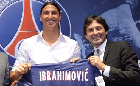 Ibra rất tự tin trong này ra mắt đội bóng mới.