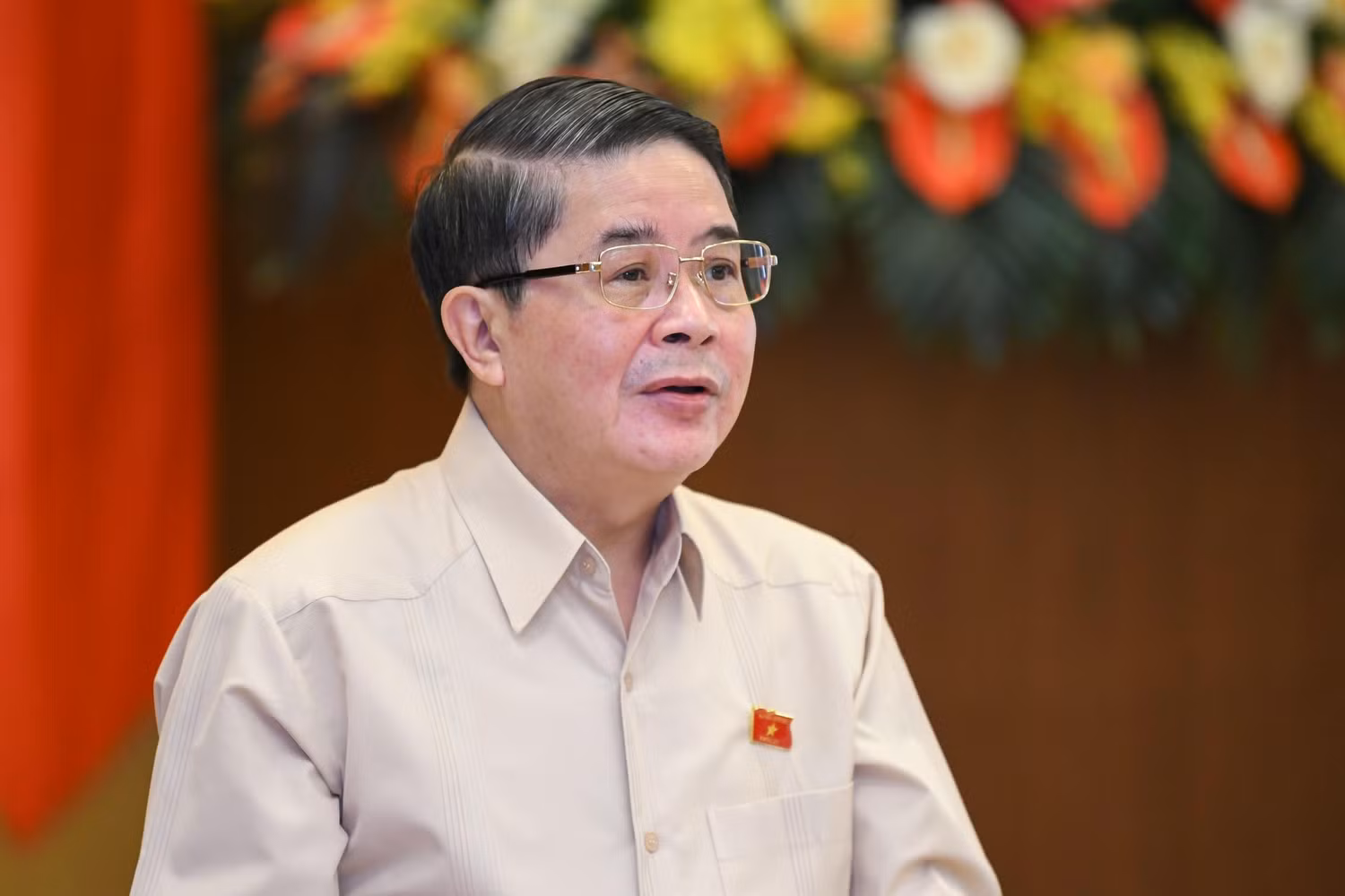 Phó Chủ tịch Quốc hội Nguyễn Đức Hải tại phiên họp sáng 11/10. Ảnh: Cổng thông tin điện tử Quốc hội Phó Chủ tịch Quốc hội Nguyễn Đức Hải tại phiên họp sáng 11/10. Ảnh: Cổng thông tin điện tử Quốc hội