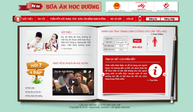 Dự án Bữa ăn học đường giúp cải thiện dinh dưỡng cho học sinh tiểu học bán trú.