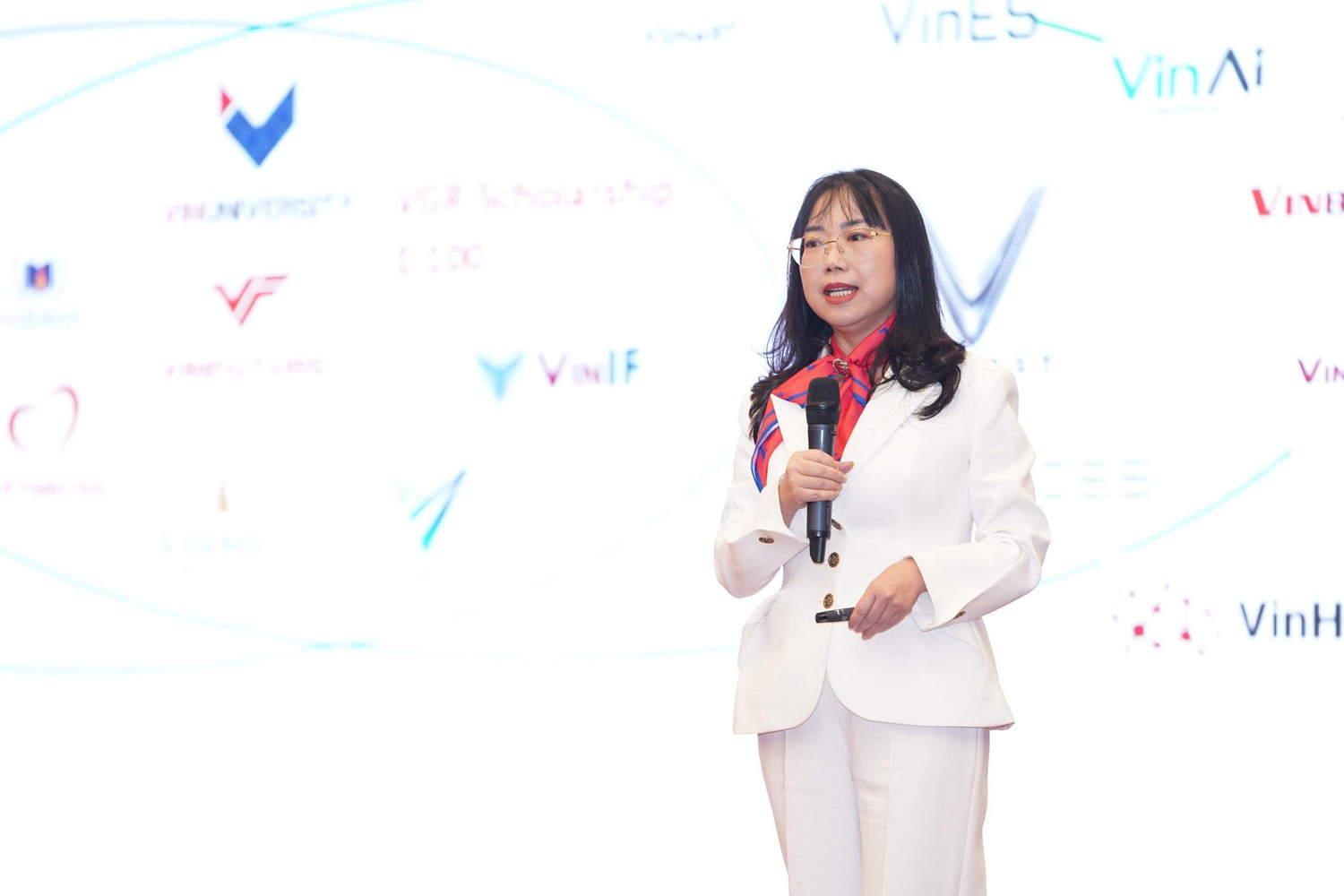 Tiến sĩ Lê Mai Lan, Phó Chủ tịch Tập đoàn Vingroup phát biểu tại sự kiện