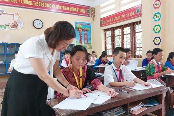 Thiếu giáo viên ở Thanh Hóa chủ yếu do nguyên nhân về chỉ tiêu tuyển dụng. Ảnh minh họa: Báo Thanh Hóa