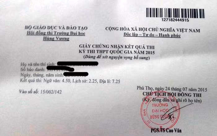 Điểm chuẩn, Giấy báo trúng tuyển trước ngày 21/8 đều không hợp lệ ảnh 3 Điểm chuẩn, Giấy báo trúng tuyển trước ngày 21/8 đều không hợp lệ ảnh 3