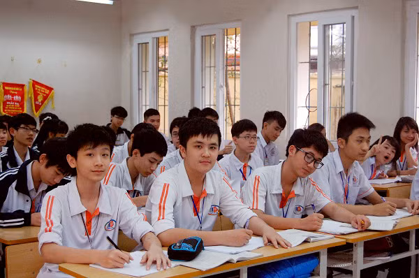 Một lớp chất lượng cao tại Hà Nội. Ảnh minh họa. Xuân Trung