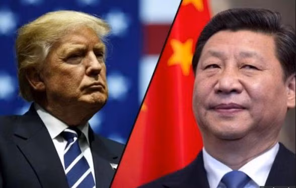 Tổng thống Mỹ Donald Trump và Chủ tịch Trung Quốc Tập Cận Bình, ảnh: mmc-news.com.