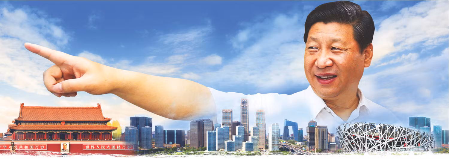 Ông Tập Cận Bình là người đưa ra các khẩu hiệu về giấc mơ Trung Quốc, phục hưng dân tộc Trung Hoa. Ảnh: Asean White Trash.