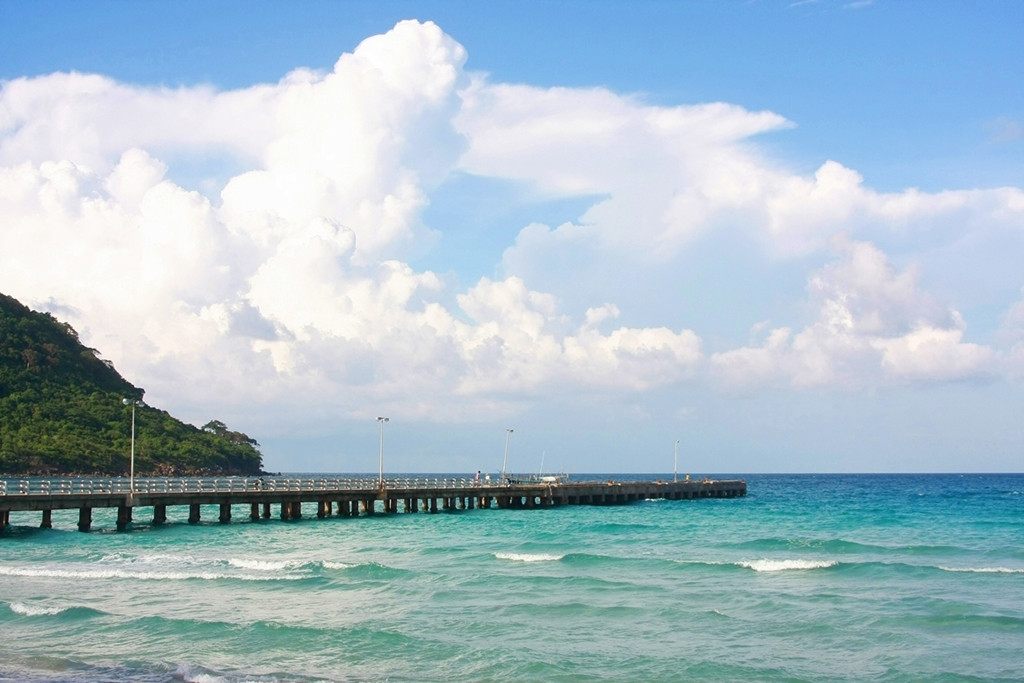 Cầu cảng Bãi Ngự xã đảo Thổ Châu, huyện Thổ Châu tỉnh Kiên Giang. Ảnh: dulich-phuquoc.vn