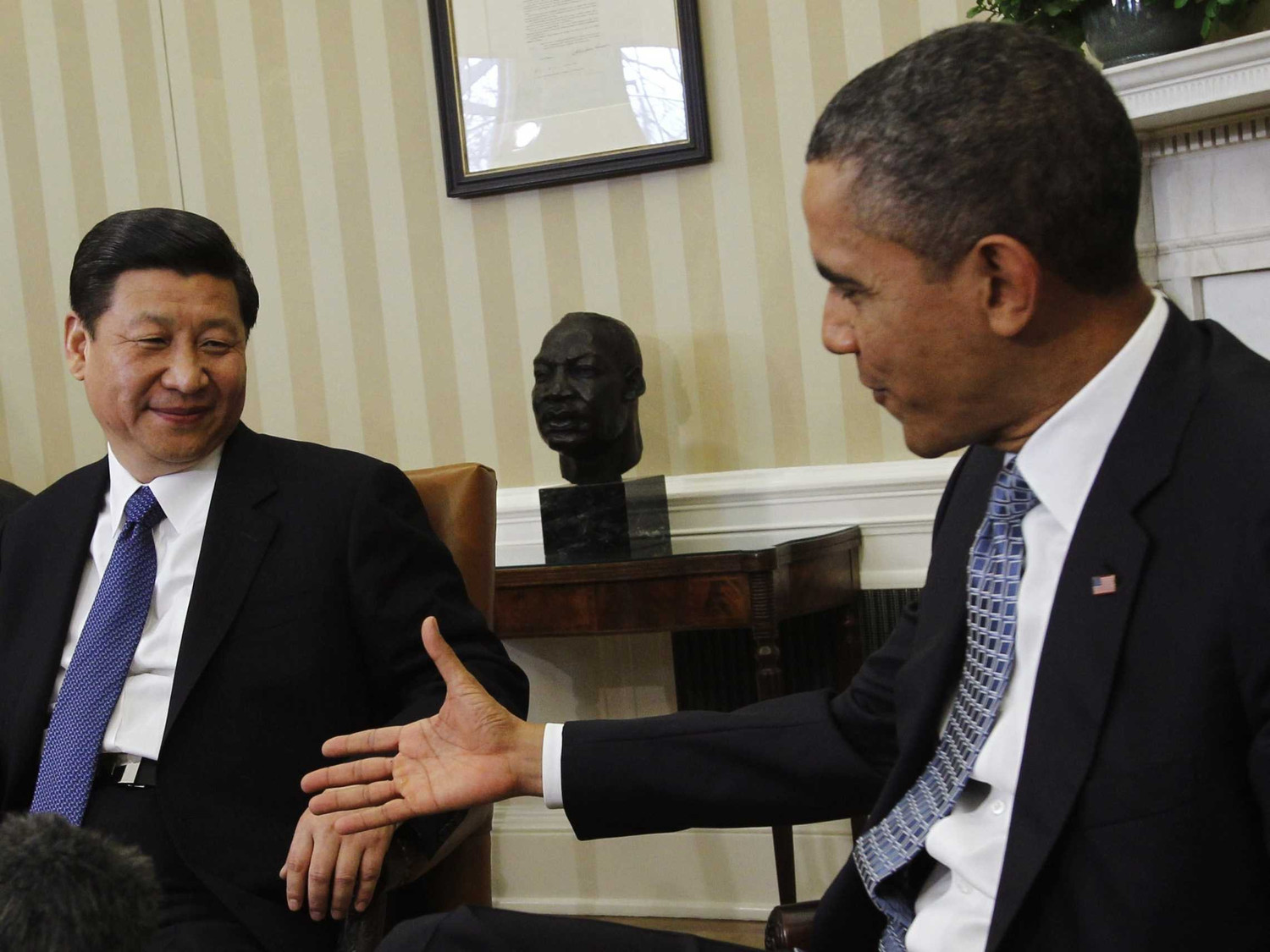 Cuộc gặp Tập Cận Bình - Obama trong tháng 9 này, Biển Đông là một trong những nội dung quan trọng. Ảnh: Uscnpm.org Cuộc gặp Tập Cận Bình - Obama trong tháng 9 này, Biển Đông là một trong những nội dung quan trọng. Ảnh: Uscnpm.org