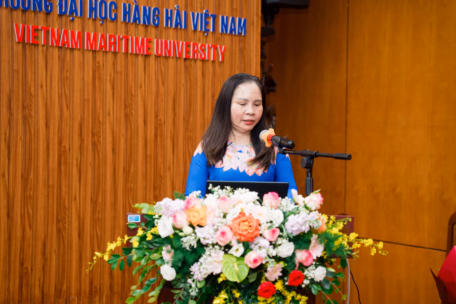 PGS.TS. Nguyễn Phương Nga - Giám đốc Trung tâm Kiểm định chất lượng giáo dục phát biểu tại buổi lễ (Ảnh: TK) PGS.TS. Nguyễn Phương Nga - Giám đốc Trung tâm Kiểm định chất lượng giáo dục phát biểu tại buổi lễ (Ảnh: TK)