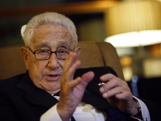 Cựu Ngoại trưởng Hoa Kỳ Henry Kissinger. Ảnh: AP/Today Online.