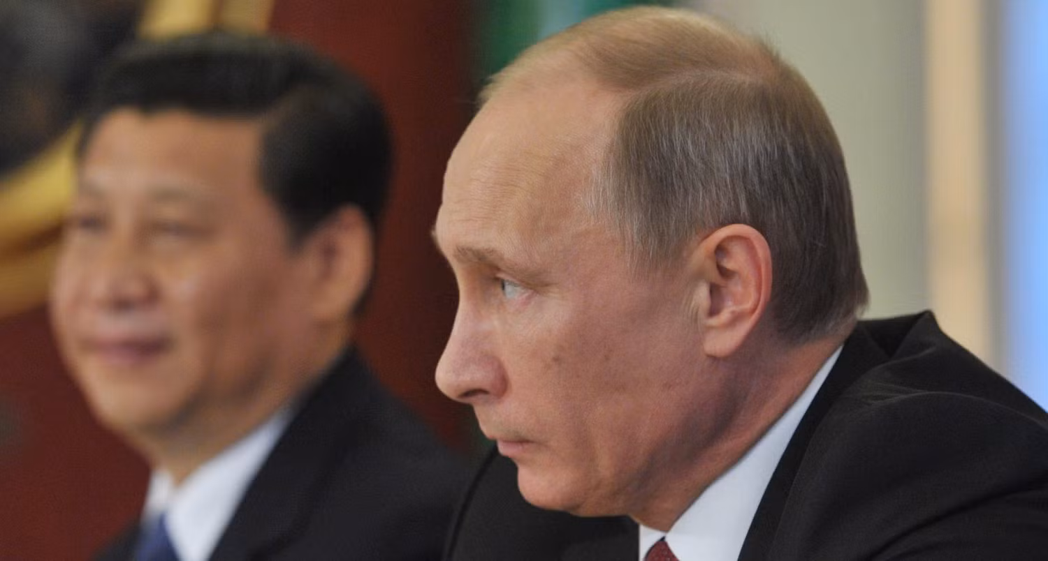 Tổng thống Nga Putin và Chủ tịch Trung Quốc Tập Cận Bình.