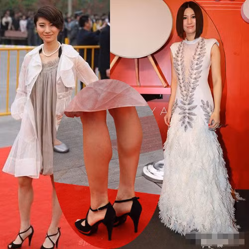 Cô nàng được mệnh danh là Lady Gaga Trung Quốc – Thượng Văn Tiệp sở hữu đôi chân khá thô, bắp lộ rõ Cô nàng được mệnh danh là Lady Gaga Trung Quốc – Thượng Văn Tiệp sở hữu đôi chân khá thô, bắp lộ rõ